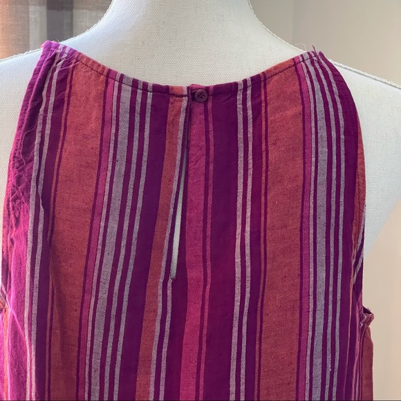 a new day Top Linen Blend Colorful Thin Strap NWT - Picture 10 of 10